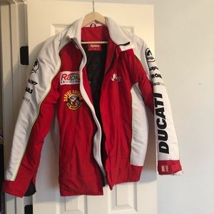 🏍 Ducati Vintage Riders riding Jacket. EUC. ❤️